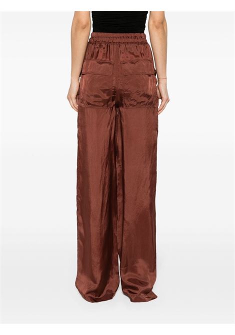 Brown straight trousers - women RICK OWENS | RP01D2312J73